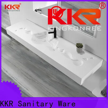 KingKonree wall hung wall mount corner sink sink for toilet 1