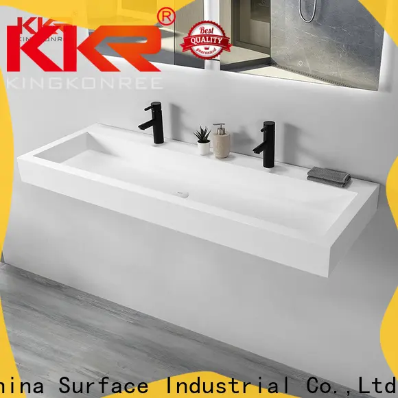 KingKonree classic modern wall sink customized for home 1