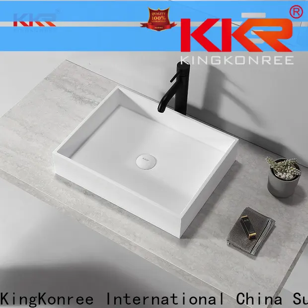 KingKonree above counter sink bowl supplier for room 1