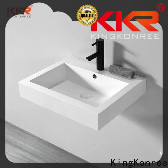 KingKonree sink wall hung supplier for hotel 1