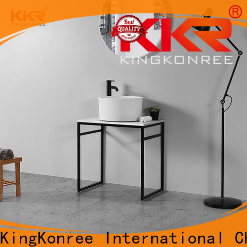 Approved Round Above Counter Basin Design for Restaurant | KingKonree