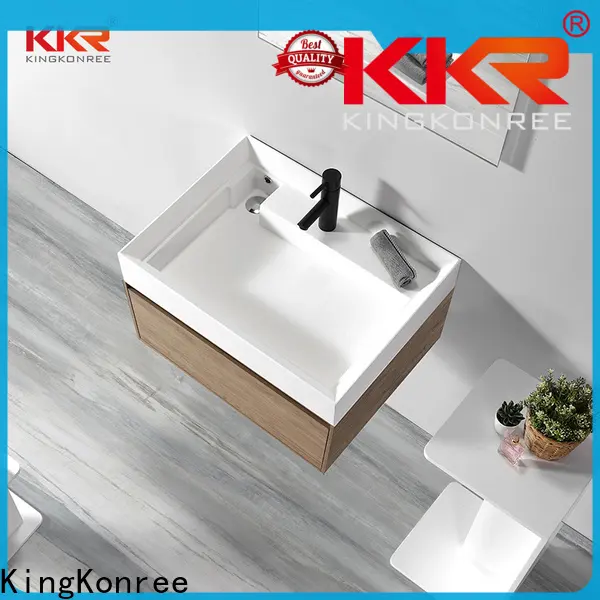KingKonree sanitary ware cloakroom basin with cupboard customized for bathroom 1