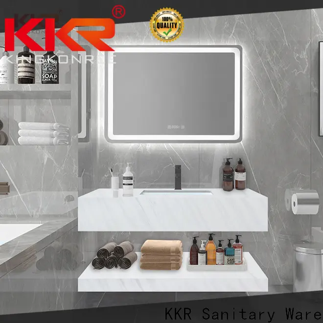 KingKonree wall hung wall hung toilet basin sink for bathroom 1