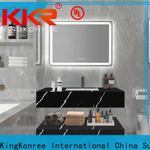 KingKonree wall mount corner sink supplier for toilet 1