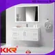 KingKonree approved floating bathroom cabinet factory for hotel 1