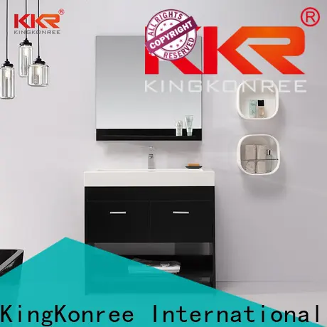 approved bathroom vanity with matching cabinet supplier for hotel 1