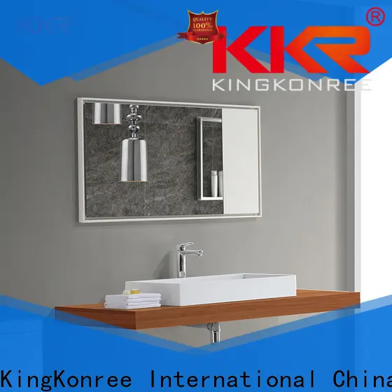 KingKonree small bathroom mirrors supplier for toilet 1