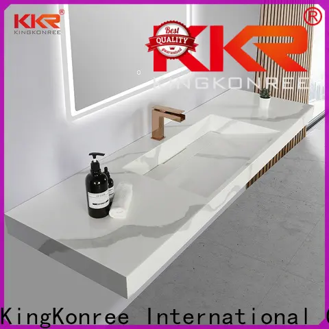 KingKonree black wall sink customized for home 1