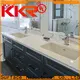 KingKonree white concrete bathroom countertops latest design for home 1