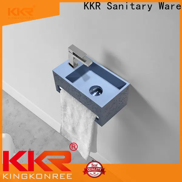 wall hung concrete wall hung basin manufacturer for bathroom 1