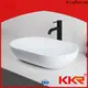 KingKonree white counter top basins supplier for restaurant 1