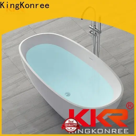 white modern soaking tub supplier for shower room 1