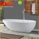 KingKonree bulk production round freestanding bathtub manufacturer for hotel 1