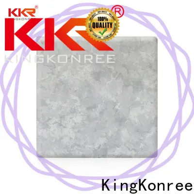 KingKonree pure solid surface countertop sheets manufacturer for indoors 1