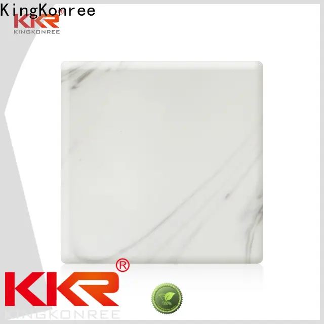 KingKonree practical acrylic solid surface sheet customized for home 1
