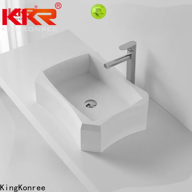 black rectangle above counter basin supplier for hotel 1