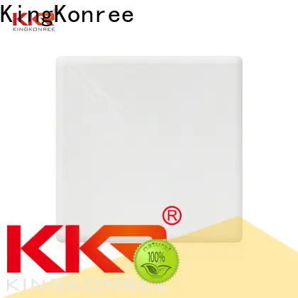 KingKonree quality acrylic solid surface sheet design for home 1