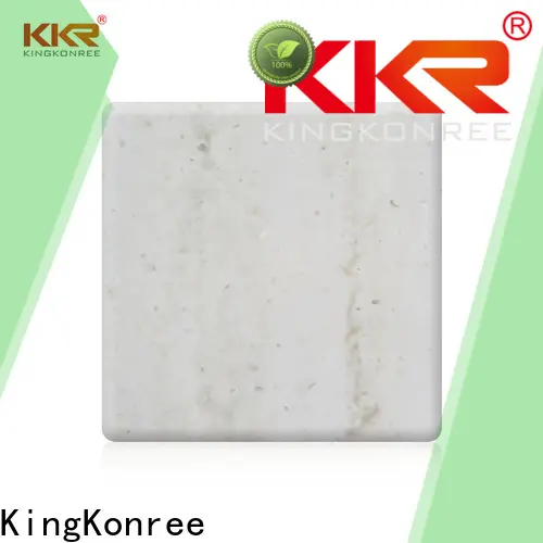KingKonree solid surface sheets for sale directly sale for hotel2 1