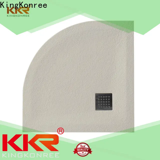 KingKonree white 1800 x 800 shower tray customized for motel 1