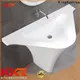 shelf freestanding bathroom basin customized for motel 1