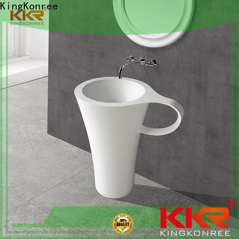 KingKonree small free standing sink factory price for hotel 1