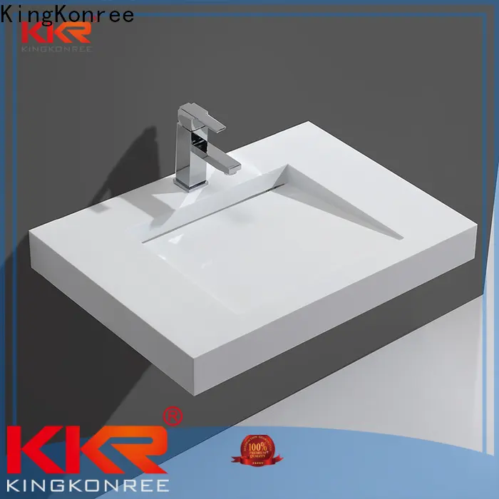 KingKonree large wall hung basin supplier for toilet 1