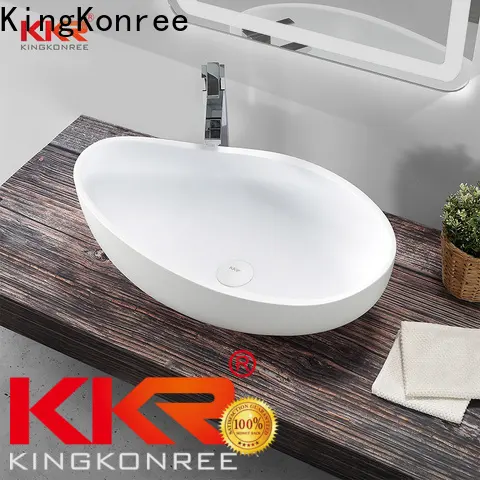 KingKonree thermoforming above counter basins customized for room 1