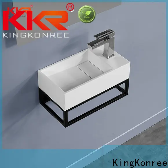 KingKonree bathroom washbasin with cabinet design for toilet 1