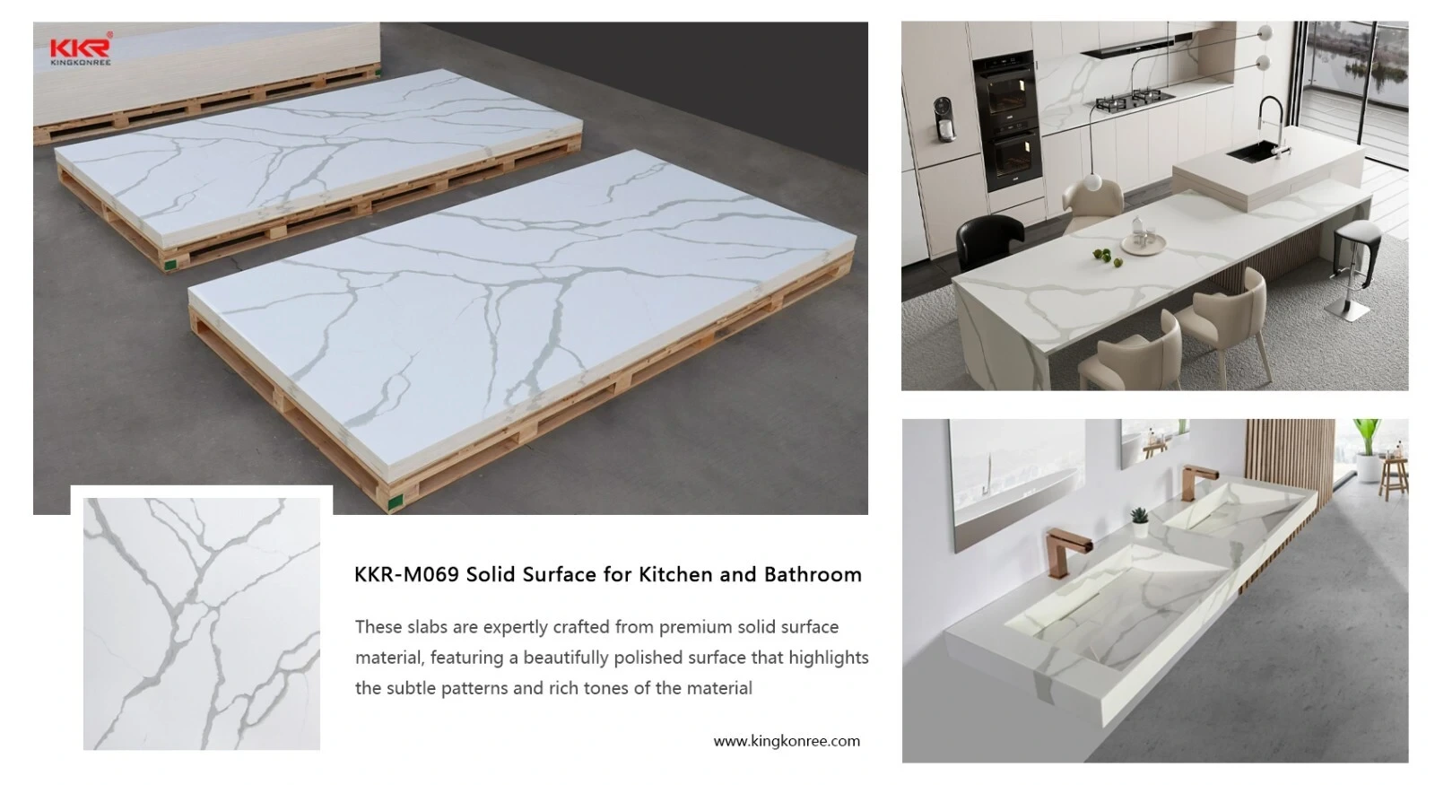 Superficie sólida versus granito: ¿cuál es la adecuada para las encimeras  de su cocina? | reykonree, image size:1600x875