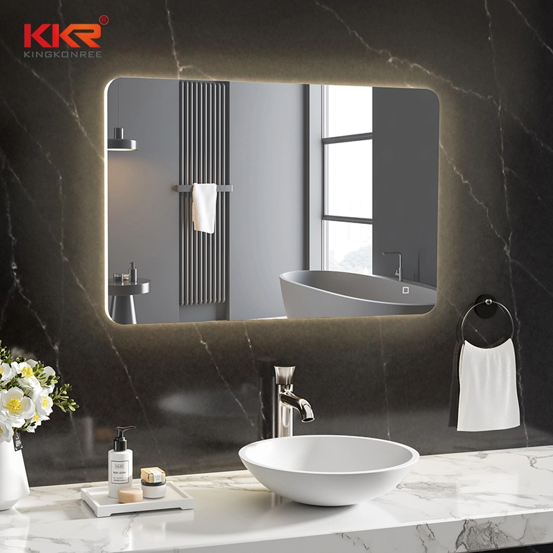 Hotel Home Intelligente waterdichte LED-LID-Wandige badkamerspiegel met licht KKR-8052 1