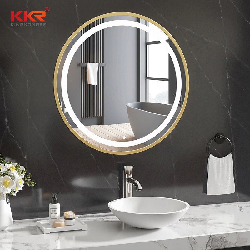 Espejo de baño de tocador de baño LED con luz para el baño KKR-8069 1