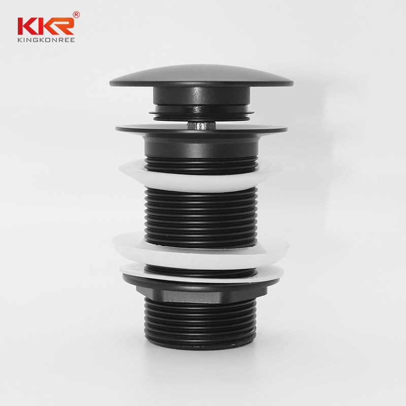 Bathroom Sink Drain Assembly Basin Drainer Universal Fit Basin Waste ...