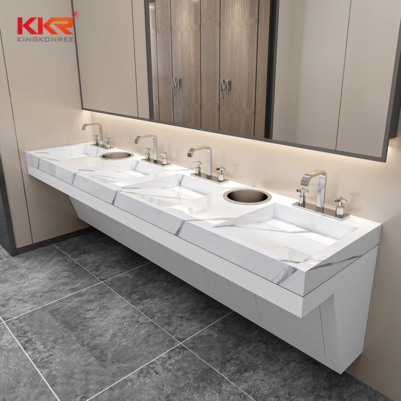 ADA Compliant Cultured Marble Bathroom Vanities & Vanity Tops M8819 1