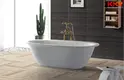 Custom solid surface bathtub stone resin soaking tub KingKonree 1